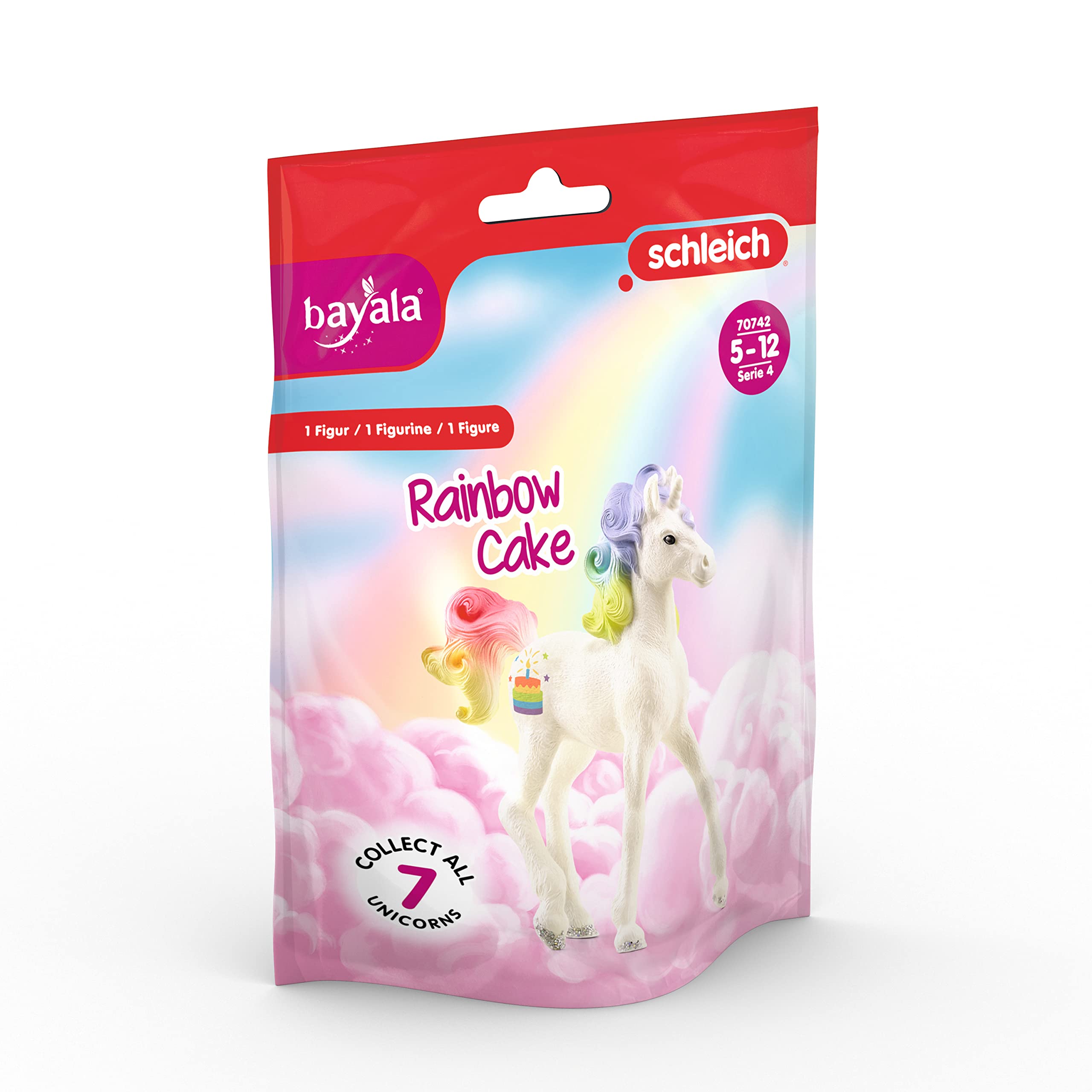 Foto 6 pulgar | Figura De Juguete Coleccionable Schleich Bayala Rainbow Cake Unicorn - Venta Internacional.