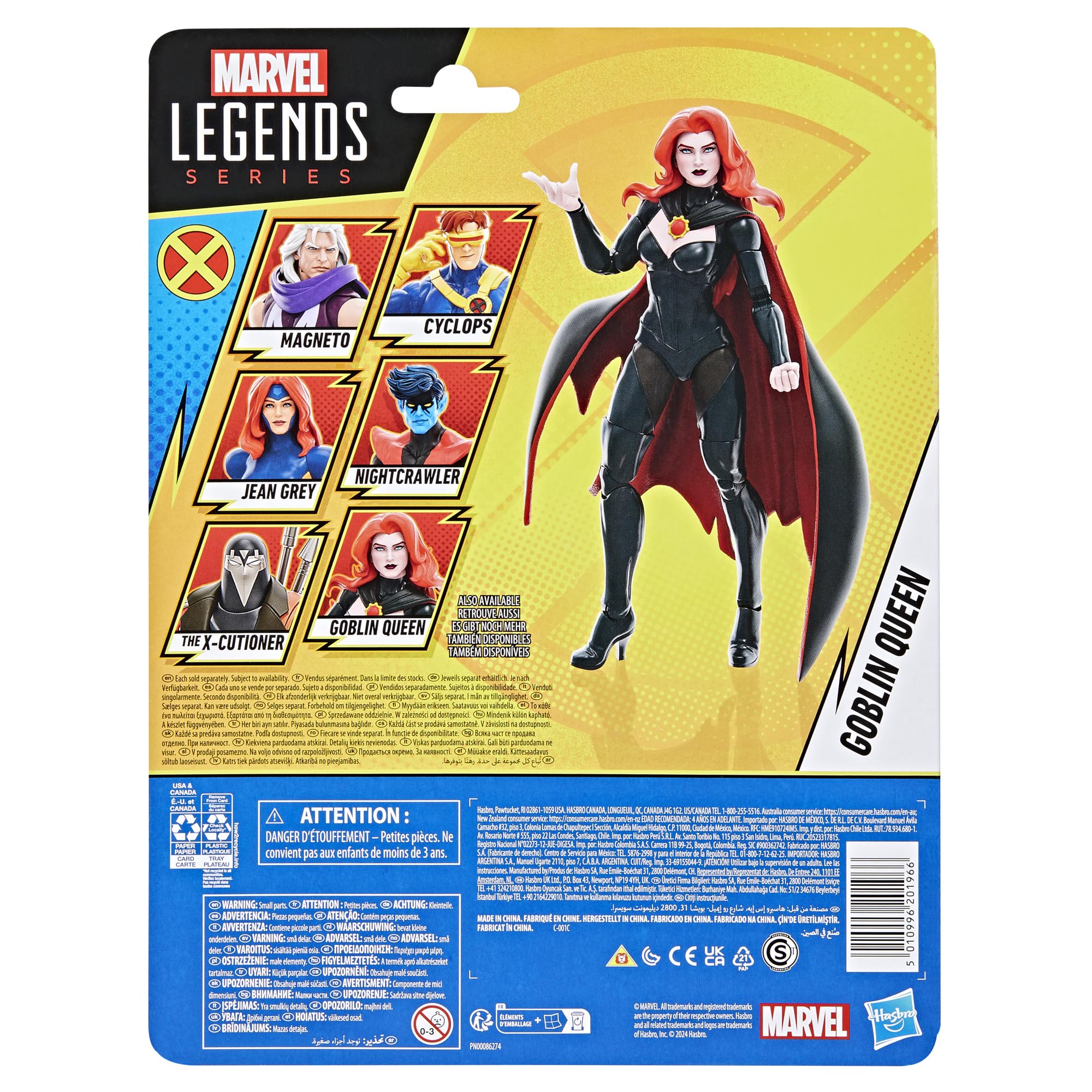 Foto 4 pulgar | Figura De Acción Marvel Legends Series Goblin Queen X-men '97 - Venta Internacional.