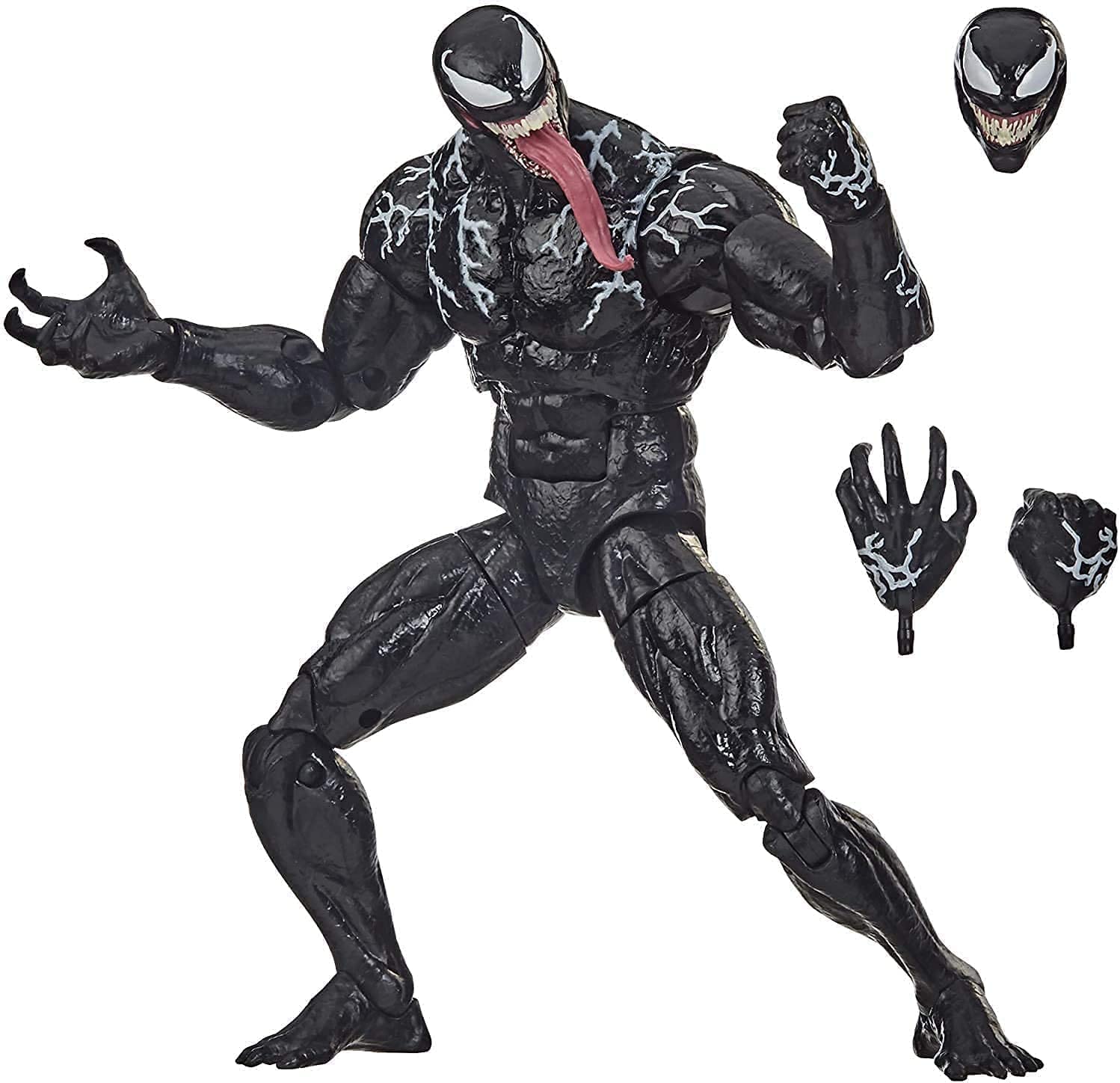 Foto 4 pulgar | Figura De Acción Marvel Venom Legends Series Venom 18cm - Venta Internacional.