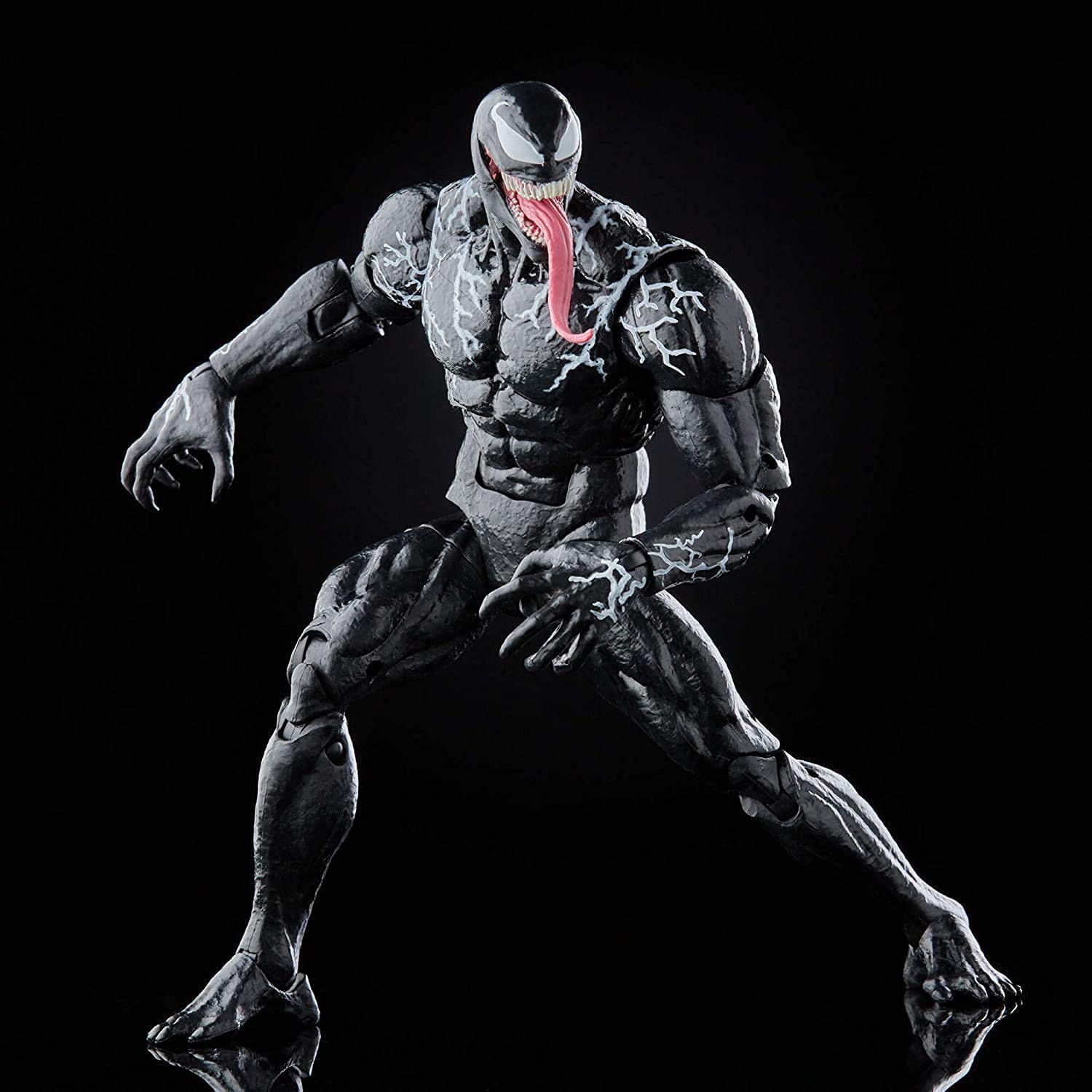 Foto 6 pulgar | Figura De Acción Marvel Venom Legends Series Venom 18cm - Venta Internacional.