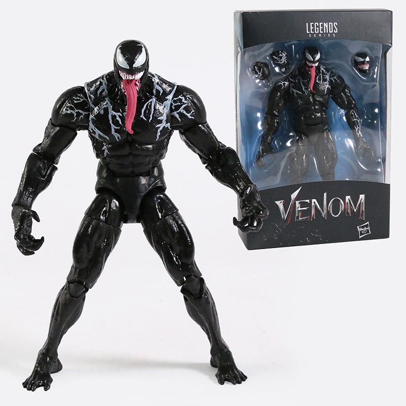 Foto 2 pulgar | Figura De Acción Marvel Legends Venom De 18 Cm Con Articulación Móvil - Venta Internacional.