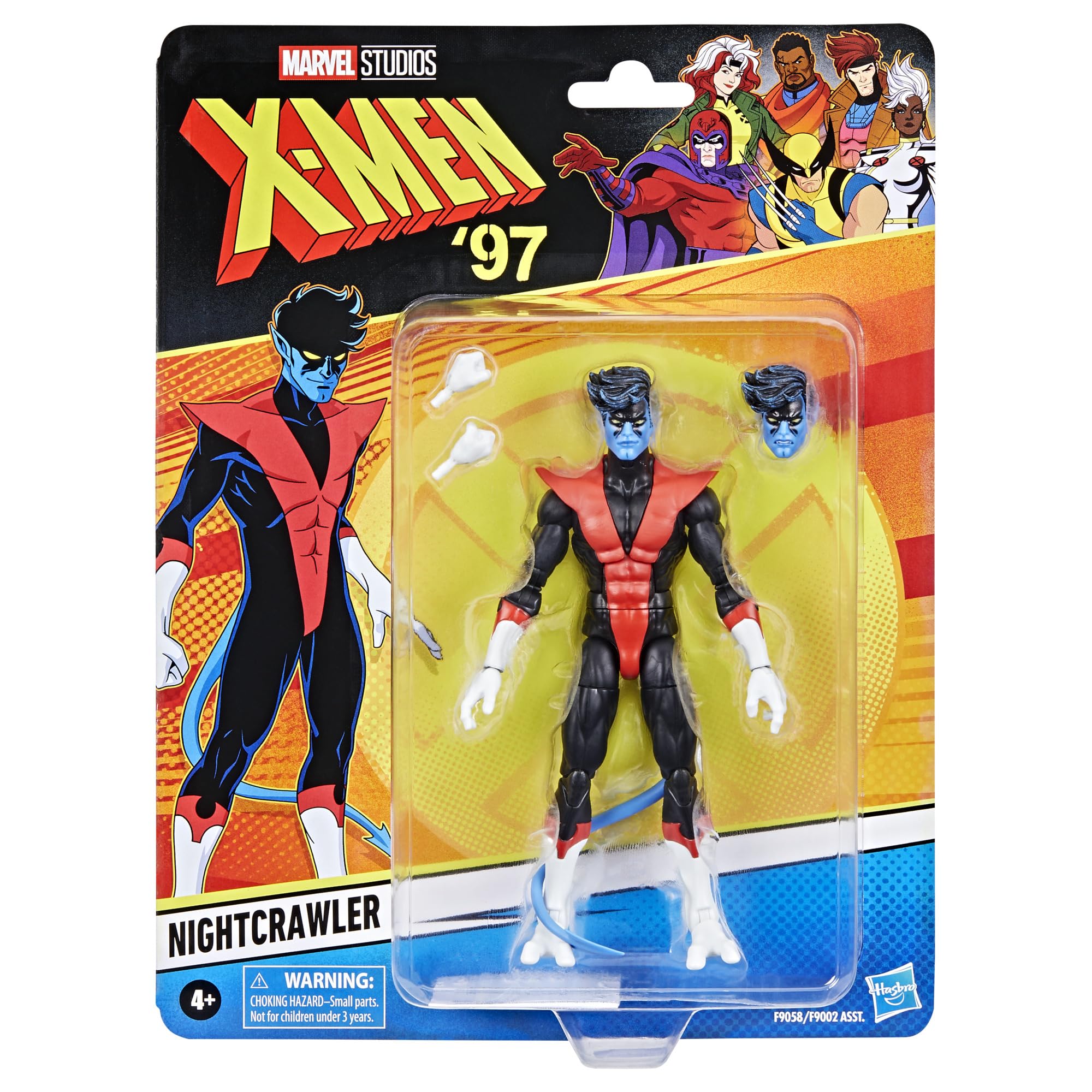 Foto 3 pulgar | Figura De Acción Marvel Legends Series Nightcrawler X-men '97 - Venta Internacional.
