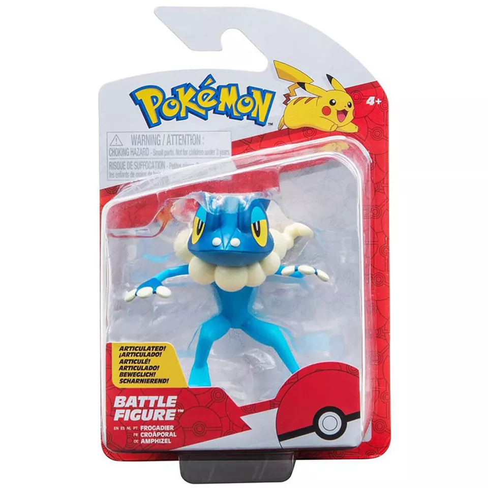 Foto 2 pulgar | Figura Frogadier Jazwares Pokemon Battle Figure