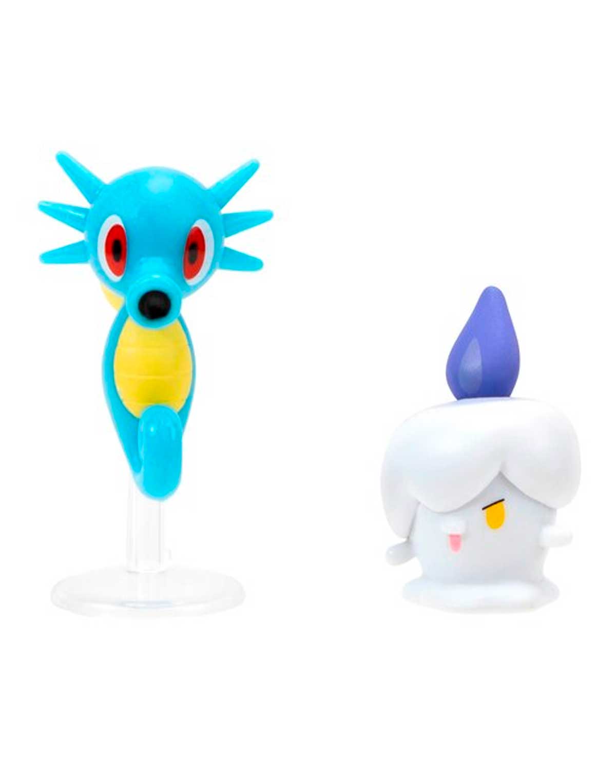 Foto 3 pulgar | Figura Horsea Y Litwick Jazwares Pokemon Battle Figure Pack