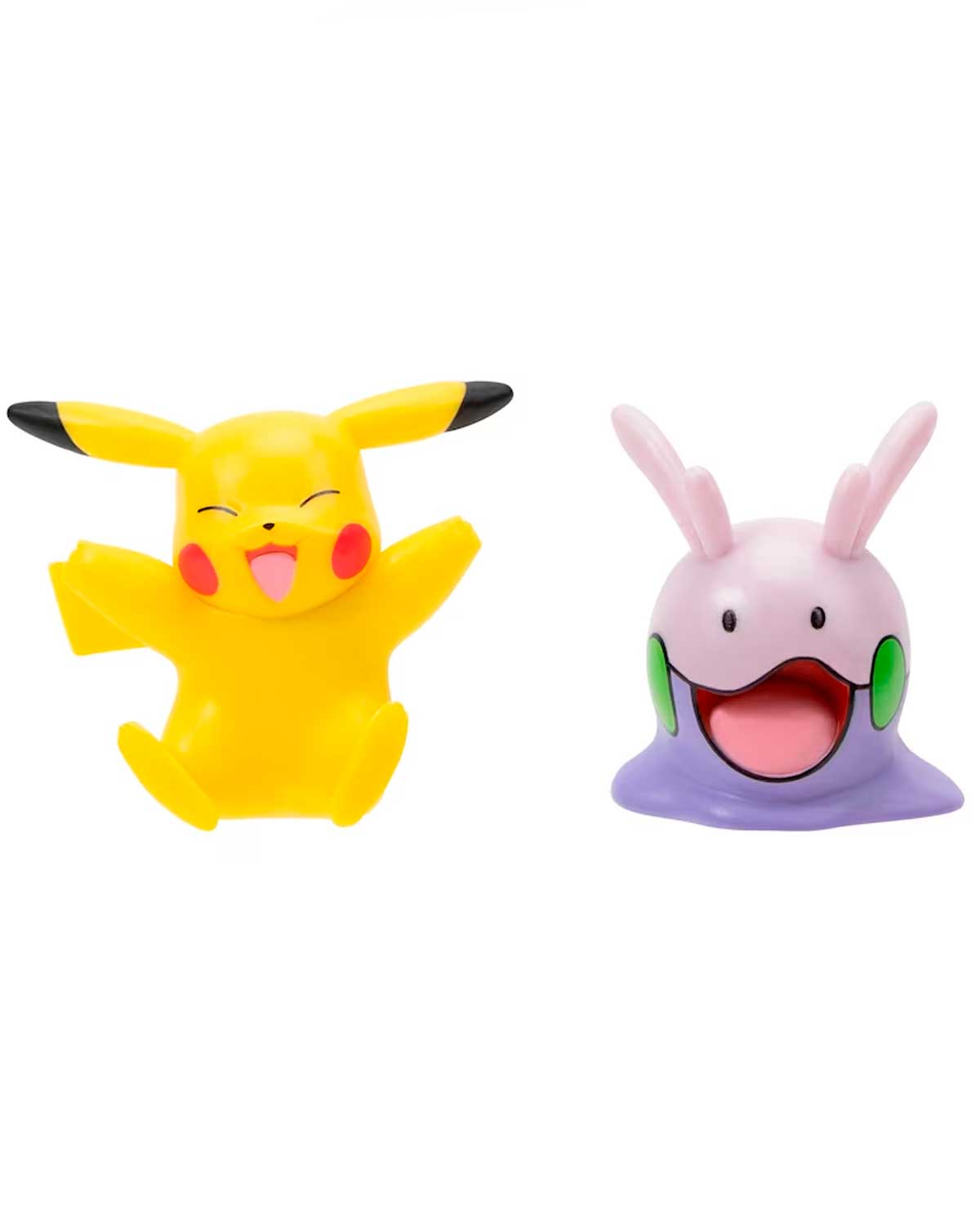 Foto 3 pulgar | Figura Pikachu Y Goomy Jazwares Pokemon Battle Figure Pack