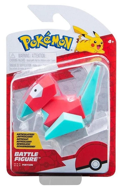 Foto 2 pulgar | Figura Porygon Jazwares Pokemon Battle Figure