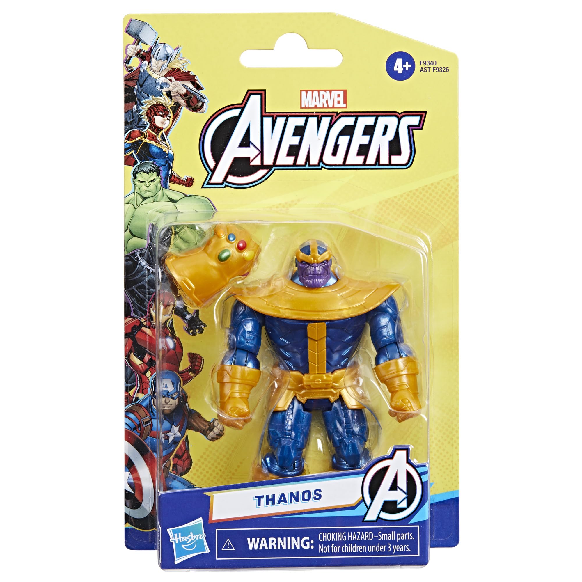 Foto 5 pulgar | Figura de Acción Marvel Epic Hero Series Thanos Deluxe 10 cm - Venta Internacional