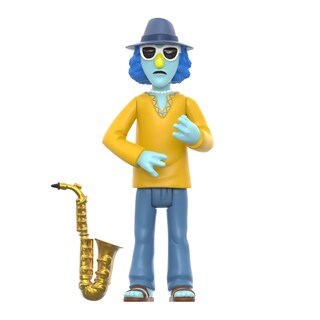 Foto 2 | Figura De Acción Super7 The Muppets Electric Mayhem Band Zoot 9,5 Cm - Venta Internacional