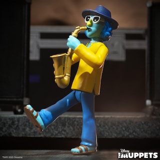 Foto 4 | Figura De Acción Super7 The Muppets Electric Mayhem Band Zoot 9,5 Cm - Venta Internacional