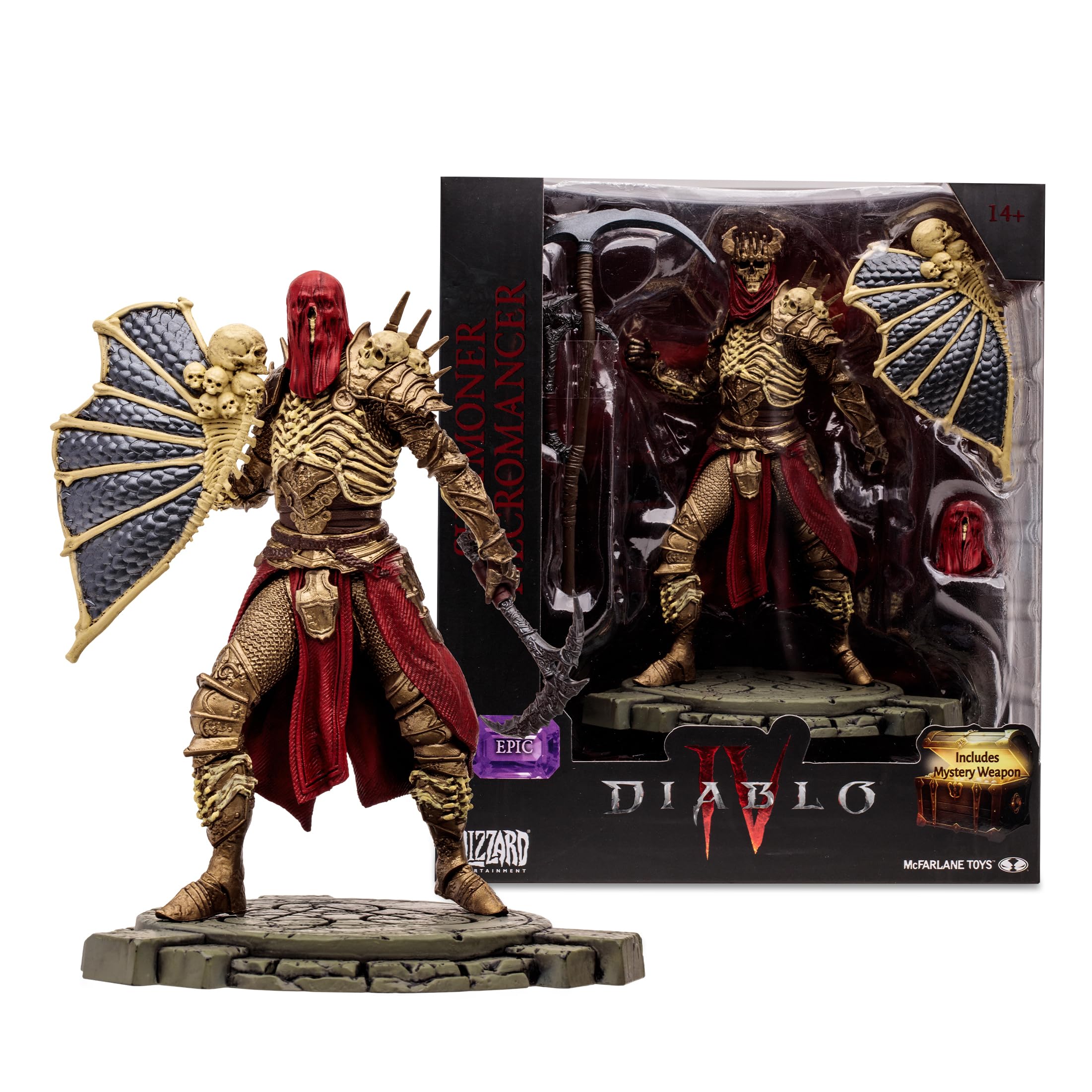 Foto 1 | Figura De Acción Mcfarlane Diablo Iv Summoner Nigromante 1/12 - Venta Internacional