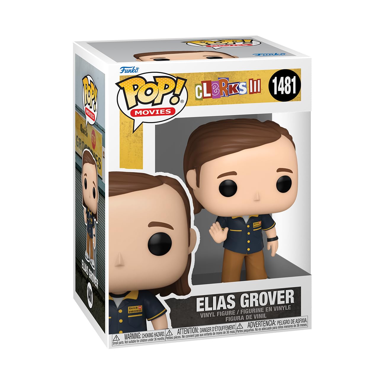 Figura de Acción Funko Pop! Películas: Clerks 3: Elias Grover - Venta Internacional