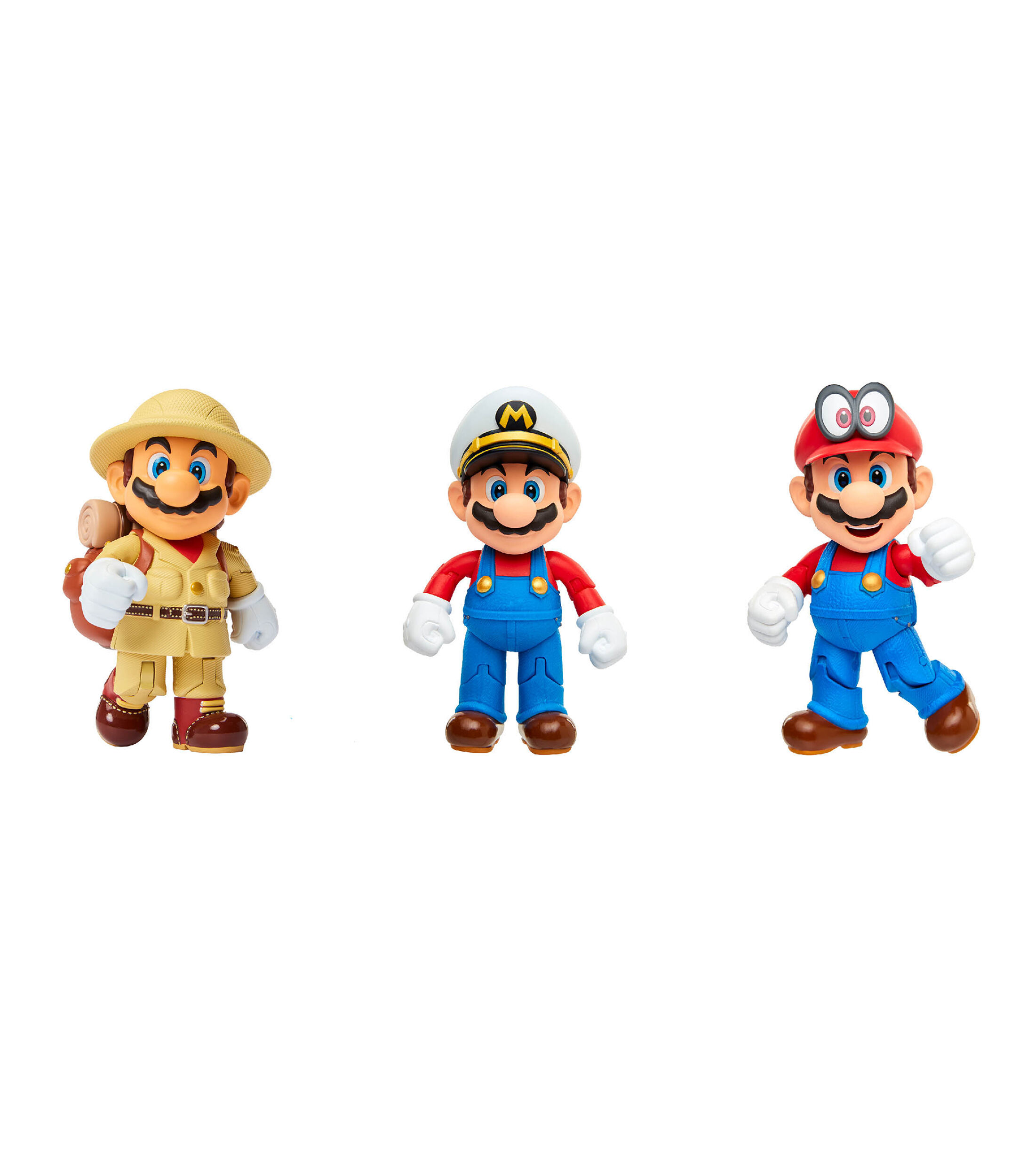 Figura Jakks Pacific Mario Bros 3 Piezas