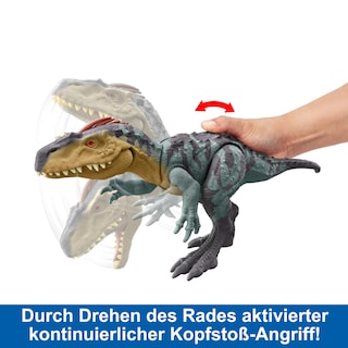 Foto 3 | Figura De Acción Mattel Jurassic World Gigantic Trackers Neovenator - Venta Internacional.
