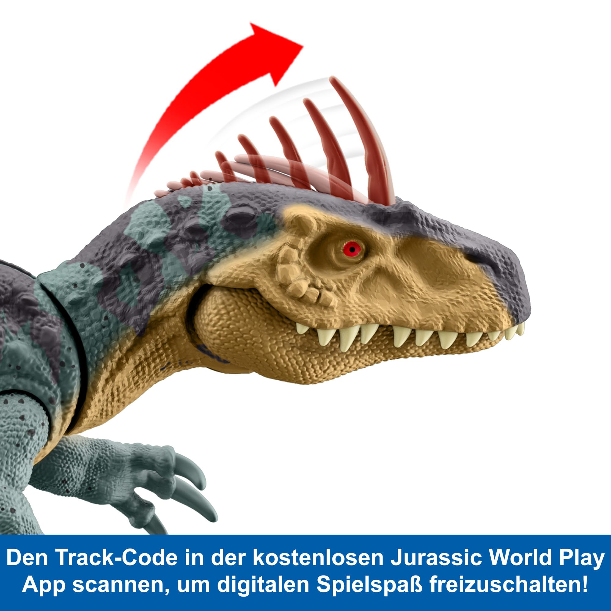Foto 6 pulgar | Figura De Acción Mattel Jurassic World Gigantic Trackers Neovenator - Venta Internacional.