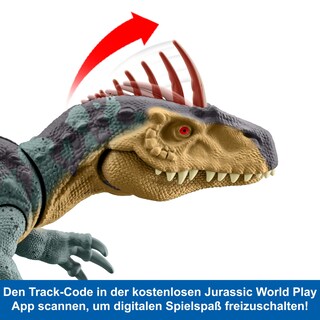 Foto 5 | Figura De Acción Mattel Jurassic World Gigantic Trackers Neovenator - Venta Internacional.