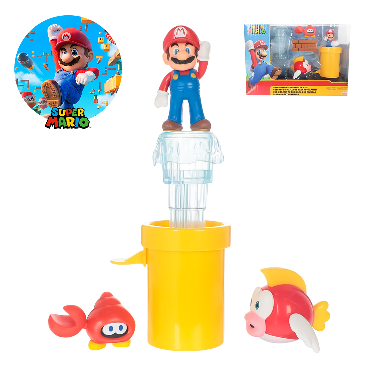 Super Mario Bros Diorama Set Archipielago Almíbar