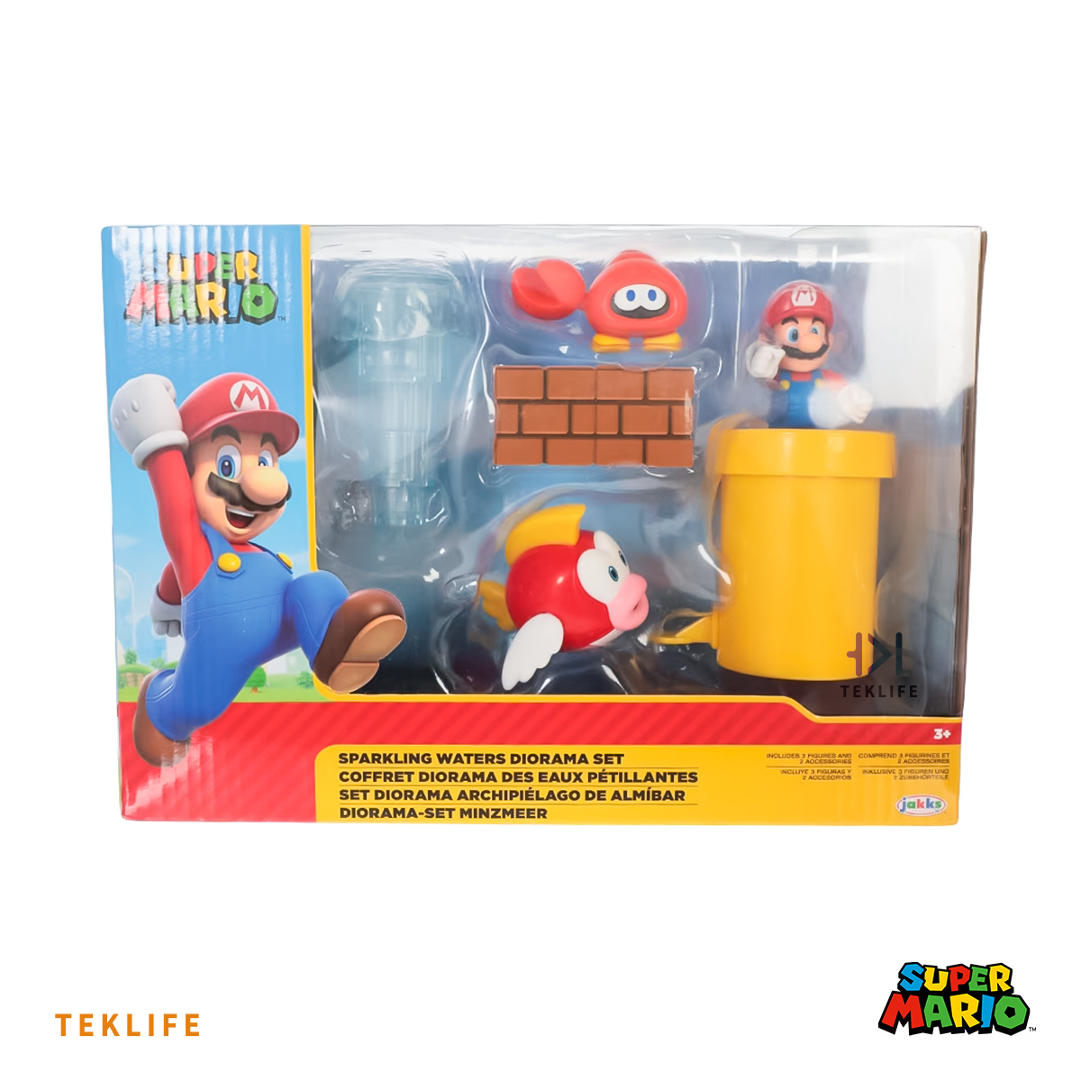 Foto 5 pulgar | Super Mario Bros Diorama Set Archipielago Almíbar