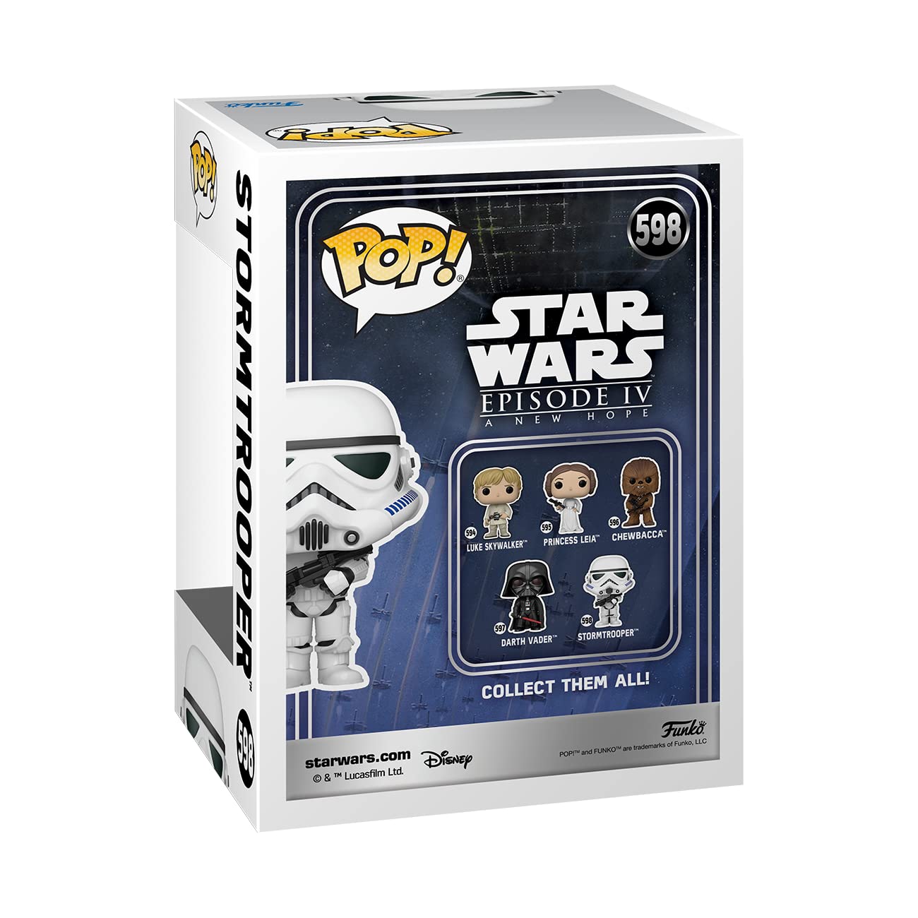 Foto 6 pulgar | Figura De Stormtrooper Funko Pop Star Wars New Classics - Venta Internacional.