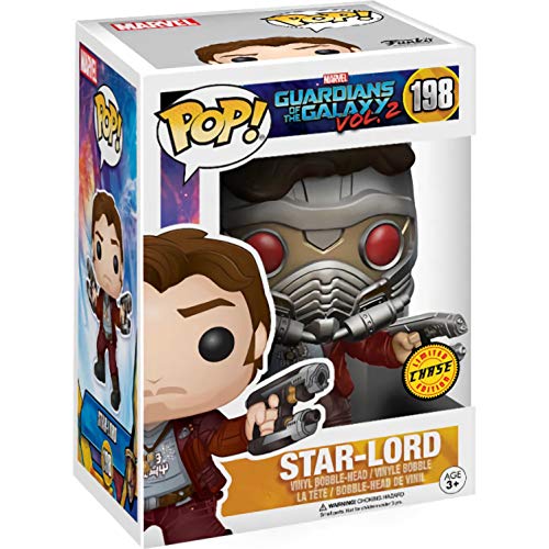 Foto 5 pulgar | Figura De Vinilo Funko Star-lord (edición Chase) Guardianes De Los - Venta Internacional.