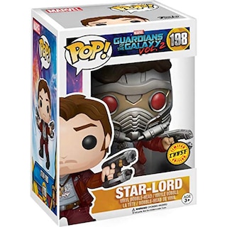 Foto 4 | Figura De Vinilo Funko Star-lord (edición Chase) Guardianes De Los - Venta Internacional.