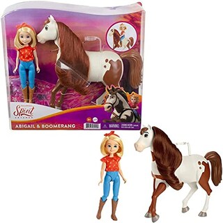 Foto 7 | Muñeca Mattel Spirit Untamed Abigail Con Bumerán En Forma De Caballo De 18 Cm - Venta Internacional.