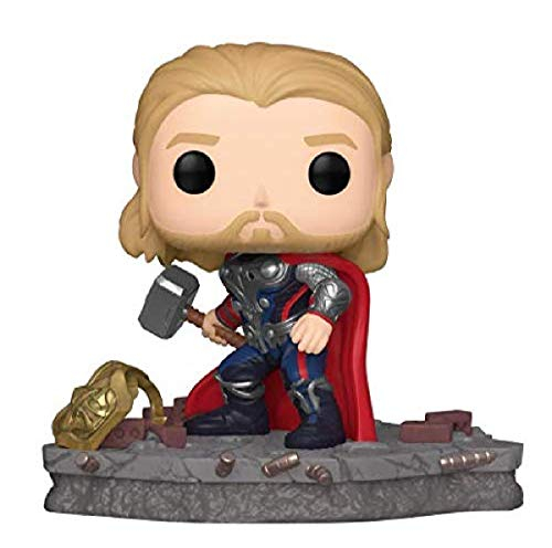 ¡funko Pop! Deluxe, Marvel: Avengers Assemble Series - Thor, Exclusivo De Amazon, Figura 4 De 6 - Venta Internacional.