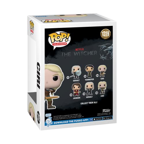 Foto 4 pulgar | Figura De Vinilo Funko Pop! Tv: Netflix The Witcher Ciri, 9,5 Cm - Venta Internacional.