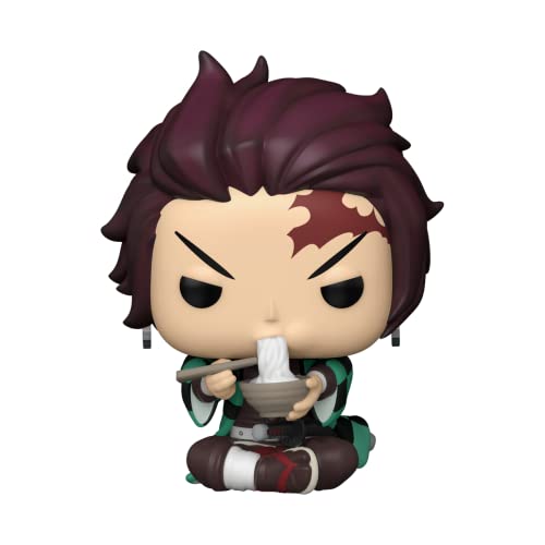 Foto 3 pulgar | Animación Funko Pop Demon Slayer Tanjiro Con Fideos - Venta Internacional.