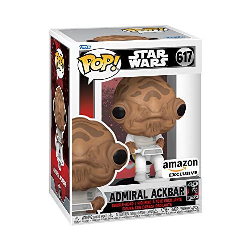 Foto 3 pulgar | Vinilo Bobblehead Funko Pop! ¡star Wars Admiral Ackbar, Número 40! - Venta Internacional.