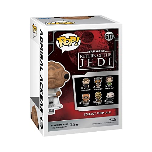 Foto 4 pulgar | Vinilo Bobblehead Funko Pop! ¡star Wars Admiral Ackbar, Número 40! - Venta Internacional.