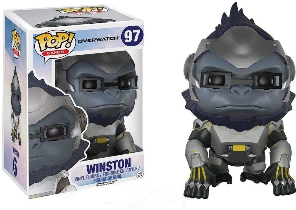 Foto 4 pulgar | ¡funko Pop! Juegos: Figura De Acción De Overwatch - Winston, 6'' - Venta Internacional.