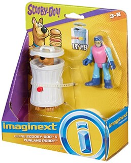 Foto 7 | Toy Fisher-price Imaginext Scooby-doo Escondiendo A Scooby Y Funlan - Venta Internacional.