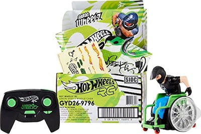 Foto 1 | Silla De Ruedas Con Mando A Distancia Hot Wheels Rc Wheelz Stuntin' - Venta Internacional.