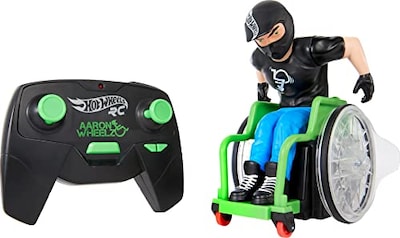 Foto 5 | Silla De Ruedas Con Mando A Distancia Hot Wheels Rc Wheelz Stuntin' - Venta Internacional.