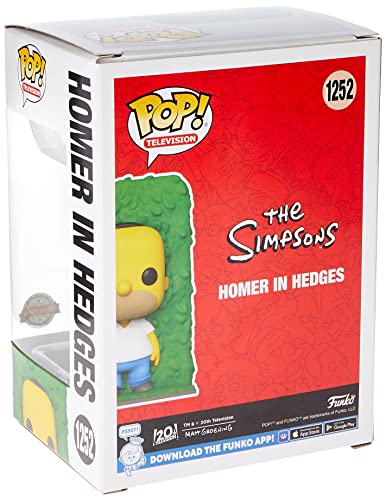 Foto 4 | Figura Funko Pop! Homero En Setos De Los Simpson, 10 Cm - Ee - Venta Internacional.