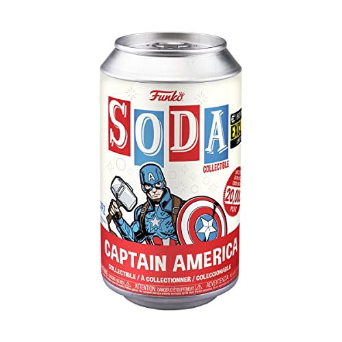 Foto 3 pulgar | Figura Vinyl Soda Funko Avengers: Endgame Captain America - Venta Internacional.