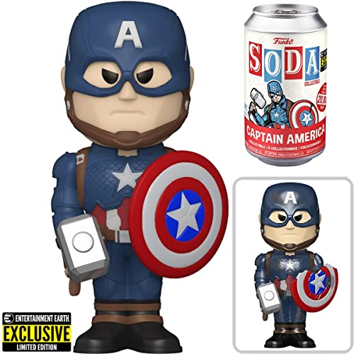 Foto 4 pulgar | Figura Vinyl Soda Funko Avengers: Endgame Captain America - Venta Internacional.