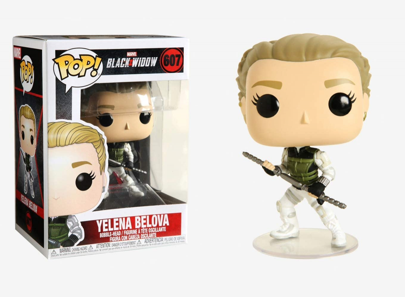 Foto 4 pulgar | Funko Pop! Marvel: Viuda Negra – Yelena, Multicolor (46687) - Venta Internacional.