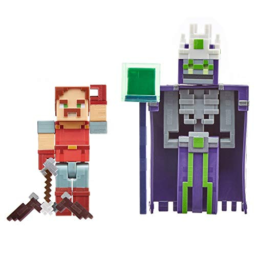 Foto 2 pulgar | Figuras Minecraft Dungeons Hal & Nameless One De 3.25 Pulgad - Venta Internacional.