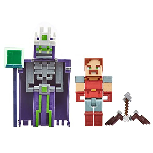 Foto 4 pulgar | Figuras Minecraft Dungeons Hal & Nameless One De 3.25 Pulgad - Venta Internacional.