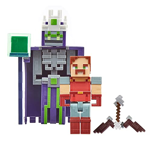 Foto 5 pulgar | Figuras Minecraft Dungeons Hal & Nameless One De 3.25 Pulgad - Venta Internacional.