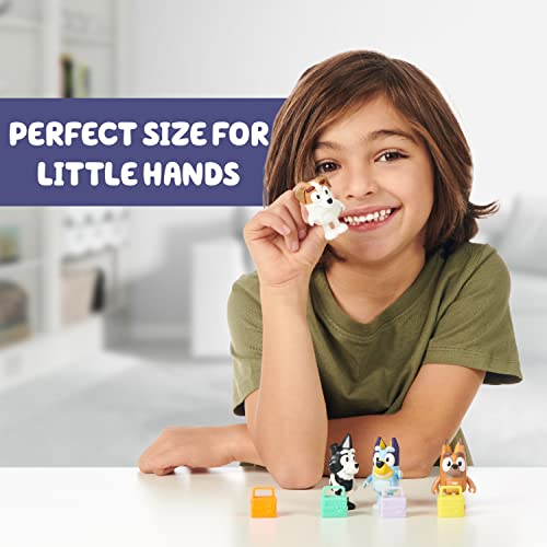 Foto 2 | Bluey School Friends — School Mates, Paquete De 4, Figuras D - Venta Internacional.