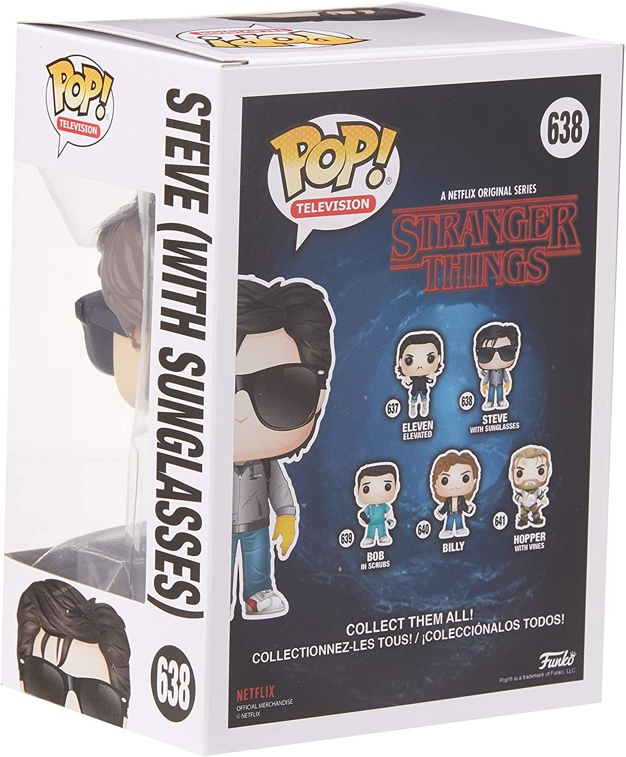 Foto 8 pulgar | ¡funko Pop! Tv: Strangers Things - Steve Con Gafas De Sol, Multicolor - Venta Internacional.