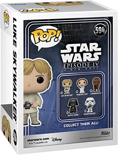 Foto 5 pulgar | Vinilo Bobblehead Funko Pop! Los Nuevos Clásicos De Star Wars: Luke Skyw - Venta Internacional.