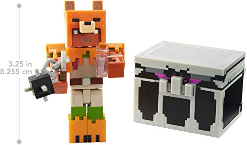 Foto 7 pulgar | Battle Chest Toy Minecraft Dungeons Con Figura, Arma Y Accesorio - Venta Internacional.