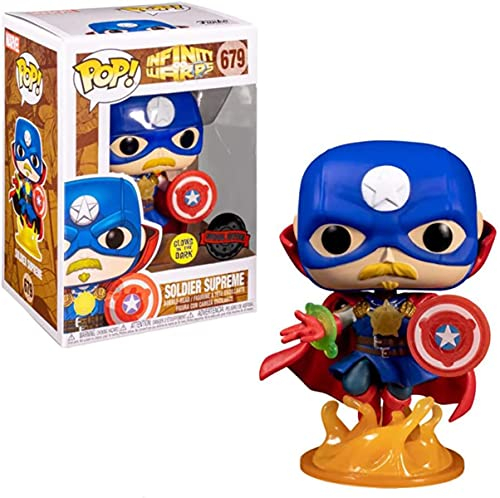 Foto 2 pulgar | Figura Funko Marvel Pop De Vinilo | Soldier Supreme - Venta Internacional.