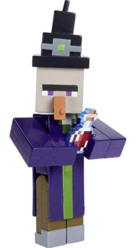 Minecraft Witch 3.25 Escala 3.25'' Videojuego Auténtica Figura De Acción Con Accesorio Y Craft-a-block - Venta In $992