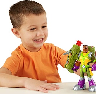 Foto 2 | Figura De Acción Fisher-price Rescue Heroes Rocky Canyon 15 Cm - Venta Internacional.