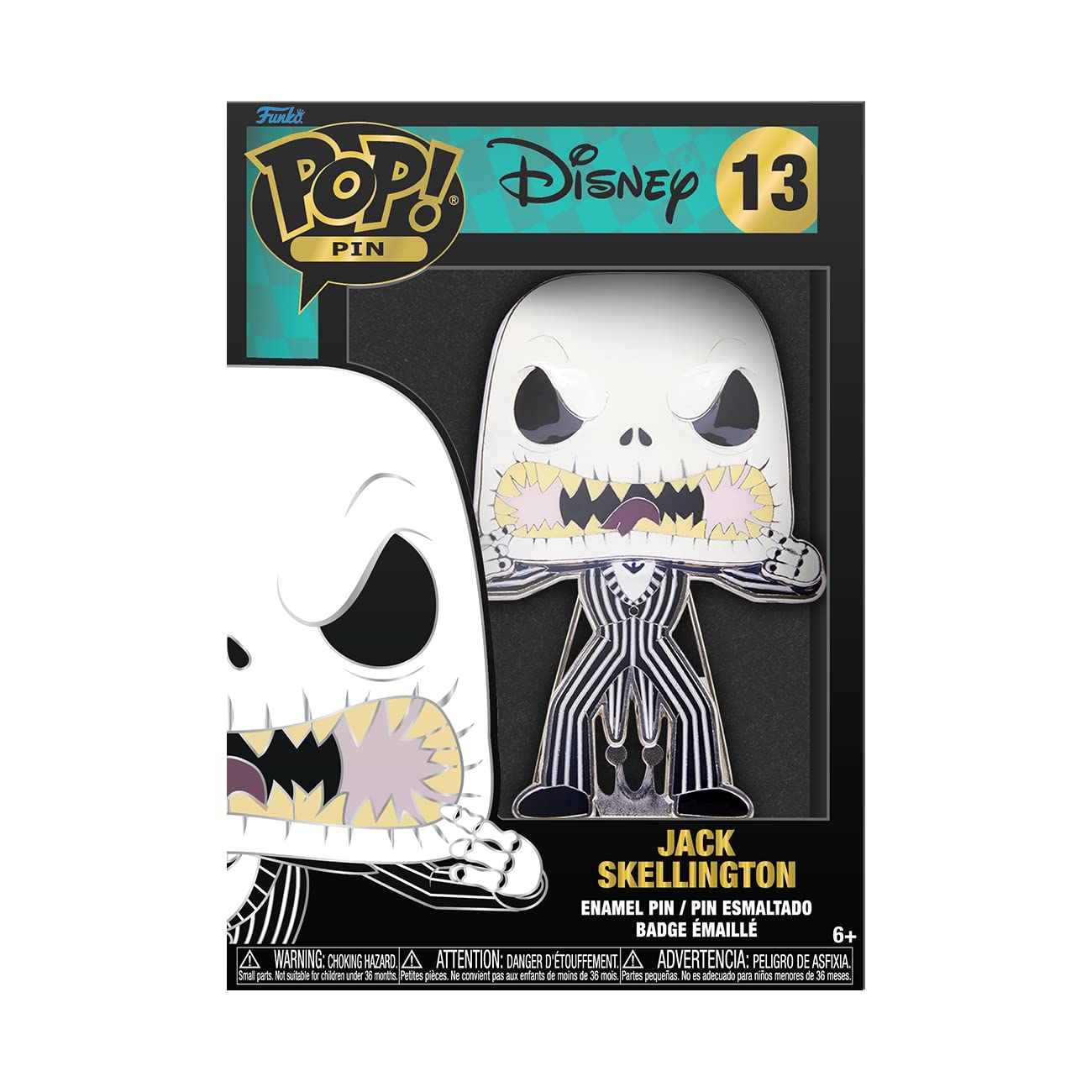 ¡pin Funko Pop! Disney: Pesadilla Antes De Navidad, Jack Skelli - Venta Internacional.