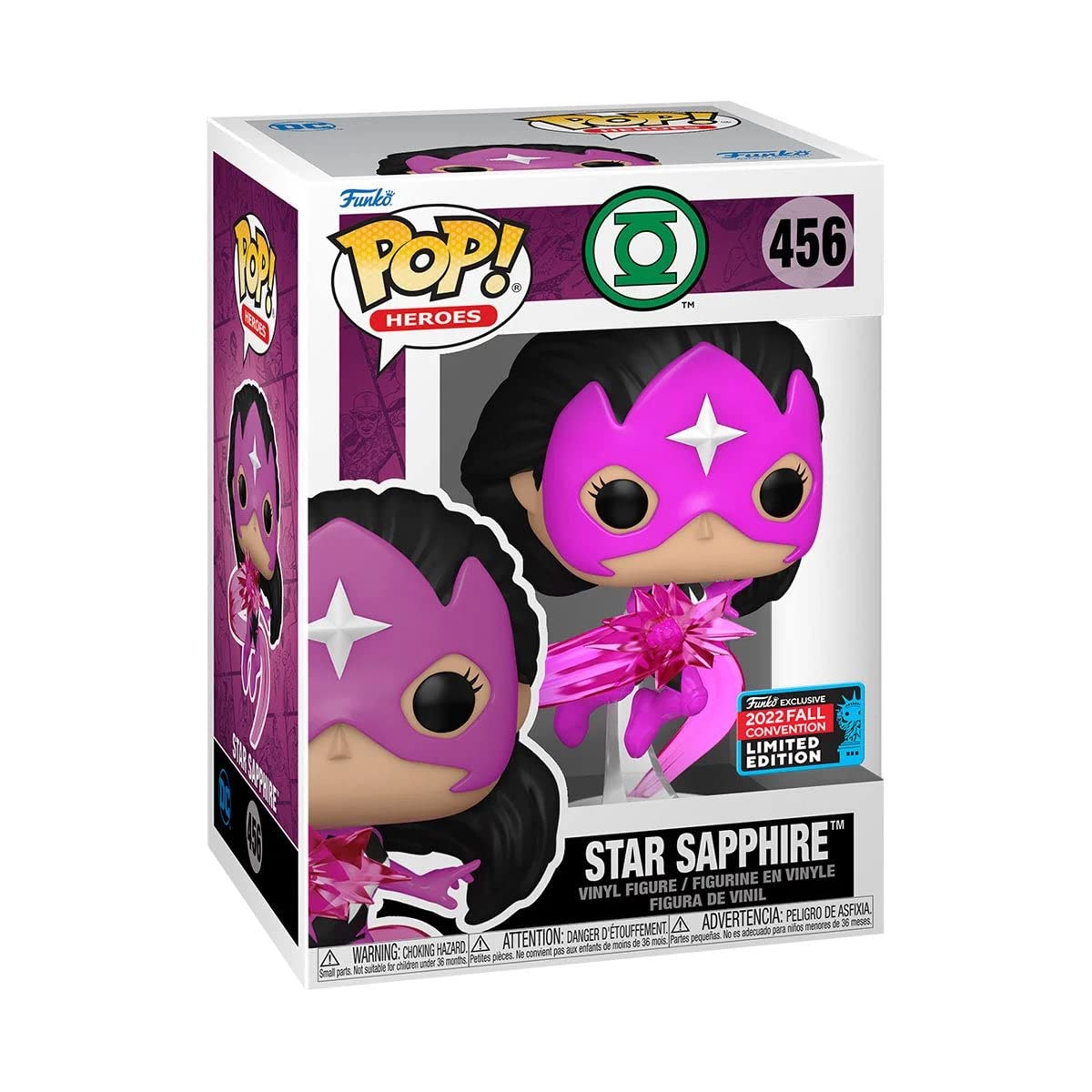 Foto 4 pulgar | Figura De Vinilo Funko Dc Comics Star Sapphire Pop! Nycc 2022 - Venta Internacional.